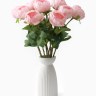 Цветы искусственные «Пышный пион», розовые