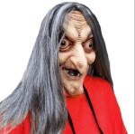 Маска латексная с париком, Баба Яга
