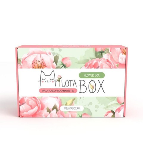 Подарочный набор Милотабокс "Flower Box" Цветы