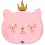 G Фигура Котенок принцесса. Розовый / Cat Princess