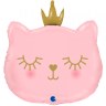 G Фигура Котенок принцесса. Розовый / Cat Princess