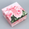 Подарочная коробка «Цветочный», квадрат