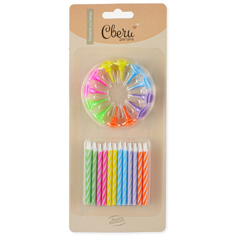 Свечи Нежный микс