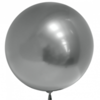 Шар Сфера 3D, Deco Bubble, Серебро, Хром