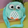 Сумочка плюшевая "Голубая сова"