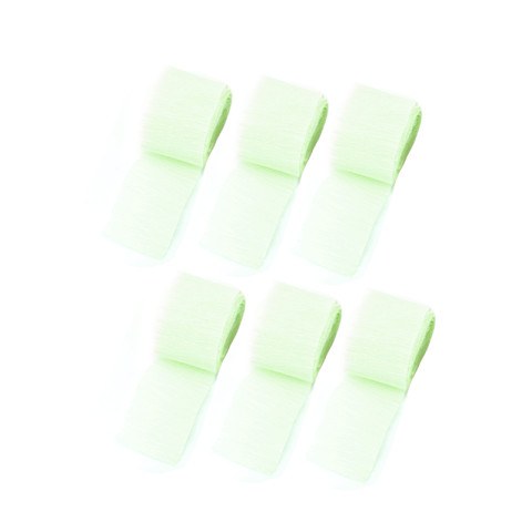 Набор креповых лент для декора "Стримеры", Мятный