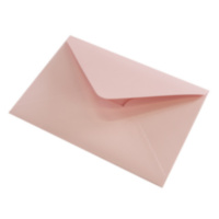Конверт из перламутровой бумаги 120 г, Светло-розовый