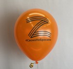 Шары с символом "Z", (2 дизайна)#СвоихНеБросаем,  Ассорти