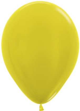 S Шары Металл Желтый / Yellow