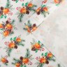 Упаковочная бумага новогодняя крафтовая «Мандариновое настроение» #нг