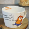 Кружка большая Попугай Кеша "Живу красиво" Кружка большая Попугай Кеша "Живу красиво"