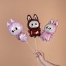 Шар с клапаном Мини-фигура, Плюшевый эльф, Коричневый