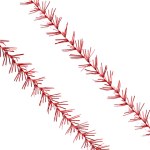 Мишура Красная № 2, одиночная