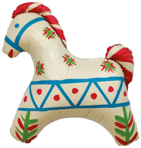 Ag Мини-фигура, Лошадка Русский узор