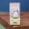 Точилка для карандашей Толстый котик, серый