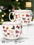 Кружка керамическая «Новогодний паттерн» #нг