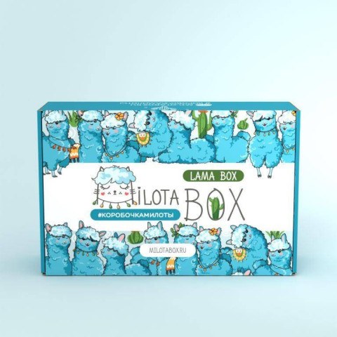 Подарочный набор Милотабокс "Lama Box" Лама