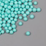 Декор для творчества пенопласт «Ассорти шариков», бирюзовый