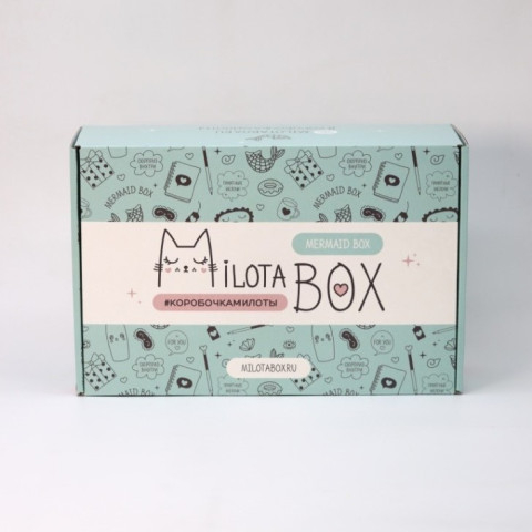 Подарочный набор Милотабокс "Mermaid Box" Шкатулка русалки