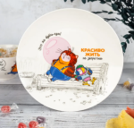 Тарелка десертная Попугай Кеша "Красиво жить не запретишь" Тарелка десертная Попугай Кеша "Красиво жить не запретишь"