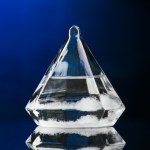 Барометр-штормгласс TAKE IT EASY «Кристалл», белый