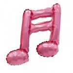 Мини-фигура Нота двойная розовая / Double note pink