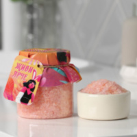 Соль для ванны "Живи ярче!", персиковый аромат
