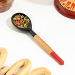 Ложка деревянная «Чернушка», МИКС