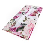 Конверт для денег Пион, белый бант