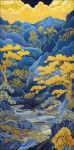 Конверт для денег, Поздравляю Стилизованный китайский пейзаж, фольга