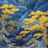 Конверт для денег, Поздравляю Стилизованный китайский пейзаж, фольга