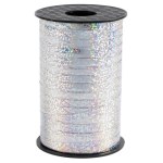 Лента полипропиленовая Серебро, голография