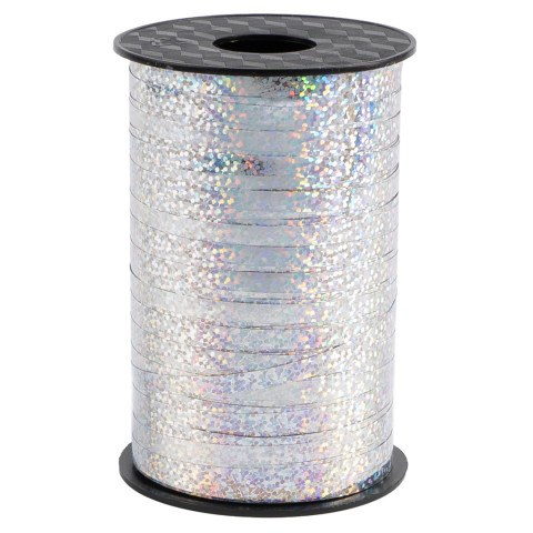 Лента полипропиленовая Серебро, голография