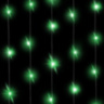 Светодиодная гирлянда, Роса 30 Led, IP14, Зеленый