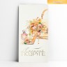 Конверт для денег «Любимой подруге», тиснение