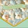 Конверт для денег Премиум С Днем Рождения! Цветы 3D эффект, вырубка, лак твин, холодная фольга