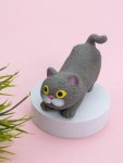 Мялка антистресс Кот - тянучка «Soft cat», grey
