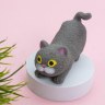 Мялка антистресс Кот - тянучка «Soft cat», grey