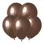 Т Шары Метал Зеркальные шары, Шоколад / Mirror Chocolate