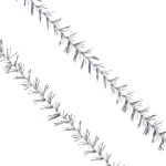 Мишура Серебро № 2, одиночная