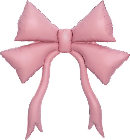 Фигура, Двойной бант (надув воздухом), Розовый
