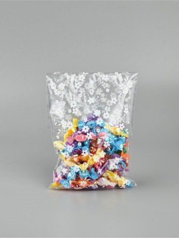 Пакет подарочный пропиленовый «Цветочки»