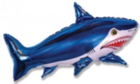 Шар Мини-фигура Акула (синяя) / Shark FM