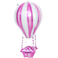 Фигура 3D, Воздушный шар, Аэростат, Розовый