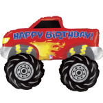 B Фигура С днем рождения! Внедорожник красный / Happy birthday