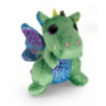 Мягкая игрушка динозавр «Дракон» с подвесом, зелёный