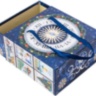 РАСПРОДАЖА! Коробка подарочная С Новым Годом! (часы), Синий