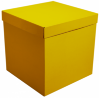 Коробка сюрприз Желтая