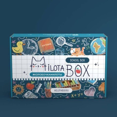 Подарочный набор Милотабокс "School Box" Школа
