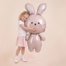 Фигура Розовый Зайка с сердечком на животике